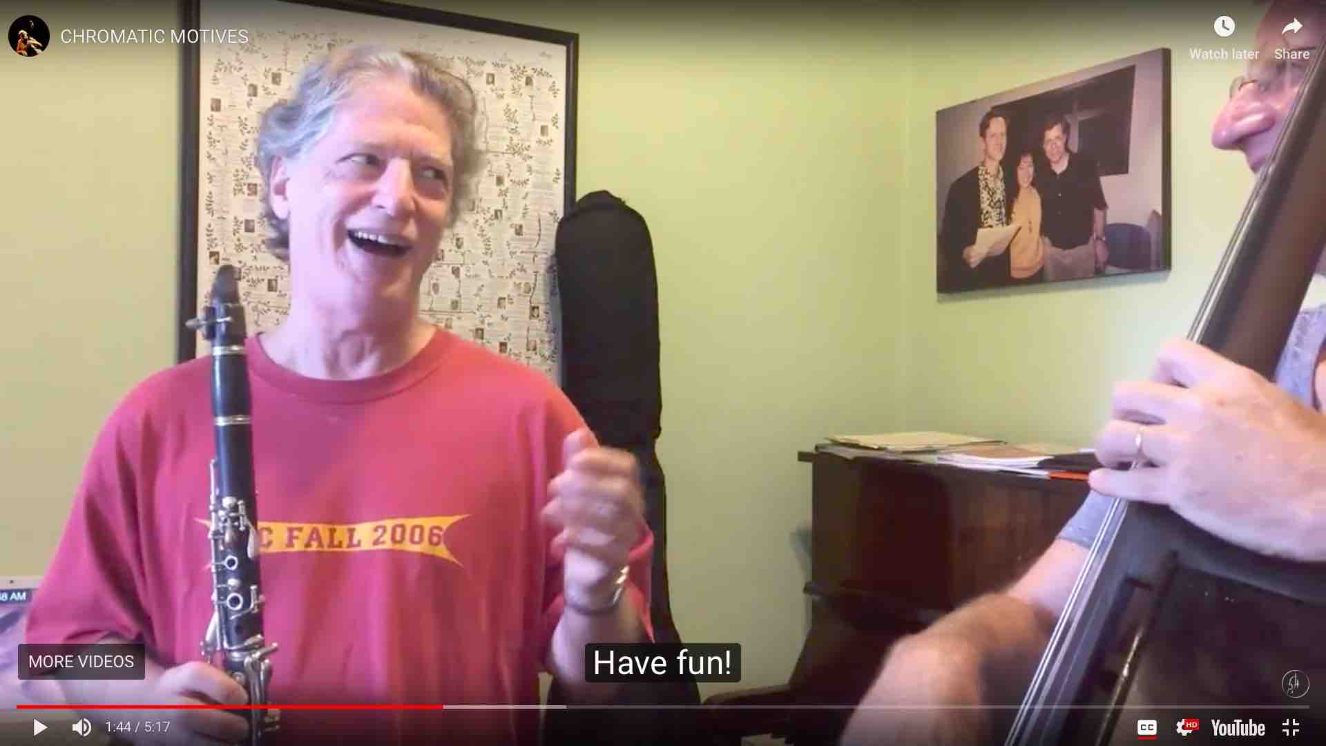 Teaching the next generations - Jazz Improvisation Frank Herzberg